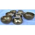 THERAPISTS AND HEALERS PRO. SET - Planetary Cosmic/Theraputic Sound Healing Travelling Set - CHT First level, Handmade with Seven Metals, Special Chakra Healing Set (Alpha, Om, Hopi,Platonic year, Venus, Jupiter, Earth day)