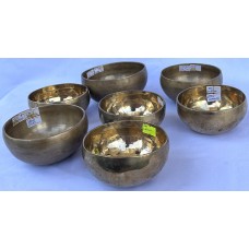 THERAPISTS AND HEALERS PRO. SET - Planetary Cosmic/Theraputic Sound Healing Travelling Set - CHT First level, Handmade with Seven Metals, Special Chakra Healing Set (Alpha, Om, Hopi,Platonic year, Venus, Jupiter, Earth day)