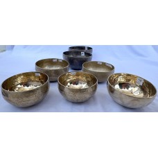 THERAPISTS AND HEALERS PRO. SET - Planetary Cosmic/Theraputic Sound Healing Travelling Set - CHT First level, Handmade with Seven Metals, Special Chakra Healing Set (Alpha, Om, Hopi,Platonic year, Venus, Jupiter, Earth day)