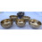 THERAPISTS AND HEALERS PRO. SET - Planetary Cosmic/Theraputic Sound Healing Travelling Set - CHT First level, Handmade with Seven Metals, Special Chakra Healing Set (Alpha, Om, Hopi,Platonic year, Venus, Jupiter, Earth day)