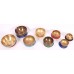 THERAPISTS AND HEALERS PRO. COMPLETE SET - Planetary Cosmic/Theraputic Sound Healing Travelling Set - CHT First level, 11 bowls, Handmade with Seven Metals, Special Chakra Healing Set (Alpha, Om, Hopi, Platonic year, Venus, Jupiter, Earth day, Eros)