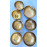 THERAPISTS AND HEALERS PRO. SET - Planetary Cosmic/Theraputic Sound Healing Travelling Set - CHT First level, Handmade with Seven Metals, Special Chakra Healing Set (Alpha, Om, Hopi,Platonic year, Venus, Jupiter, Earth day)