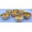 THERAPISTS AND HEALERS PRO. SET - Planetary Cosmic/Theraputic Sound Healing Travelling Set - CHT First level, Handmade with Seven Metals, Special Chakra Healing Set (Alpha, Om, Hopi,Platonic year, Venus, Jupiter, Earth day)