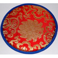 CIRCLE (PAD) Pillow (Brocade Cushion) to keep Singing Bowls Safly - X Large Size CIRCLE (PAD) Pillow (Brocade Cushion) to keep Singing Bowls Safly - X Large Size