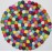 KNOTTED FELT CUSHION FOR SINGING BOWLS, to get best sound and Safety for any kinds of Singing Bowls, Meditation Cushion, Kitchen table Cushion (Rainbow Color) - Small Size
