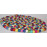 KNOTTED FELT CUSHION FOR SINGING BOWLS, to get best sound and Safety for any kinds of Singing Bowls, Meditation Cushion, Kitchen table Cushion (Rainbow Color) - Medium size