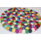 KNOTTED FELT CUSHION FOR SINGING BOWLS, to get best sound and Safety for any kinds of Singing Bowls, Meditation Cushion, Kitchen table Cushion (Rainbow Color) - Large Size