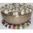 KNOTTED FELT CUSHION FOR SINGING BOWLS, to get best sound and Safety for any kinds of Singing Bowls, Meditation Cushion, Kitchen table Cushion (natural color) - Large Size