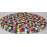 KNOTTED FELT CUSHION FOR SINGING BOWLS, to get best sound and Safety for any kinds of Singing Bowls, Meditation Cushion, Kitchen table Cushion (Rainbow Color) - XX Large Size