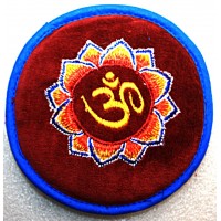 Circle with EMBROIDERY (Pad Professional) Pillow (Cushion) to keep Singing Bowls Safely - Small Size Circle with EMBROIDERY (Pad Professional) Pillow (Cushion) to keep Singing Bowls Safely - Small Size