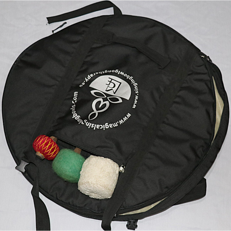 Gong bag (standard-soft) to carry gongs safely to balance body with double carry function -  (For 60 cm Gong) 64 cm/ 25 Inch