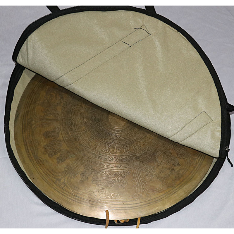 Gong bag (standard-soft) to carry gongs safely to balance body with double carry function - (For 95 cm Gong) 99 cm/ 39 Inch