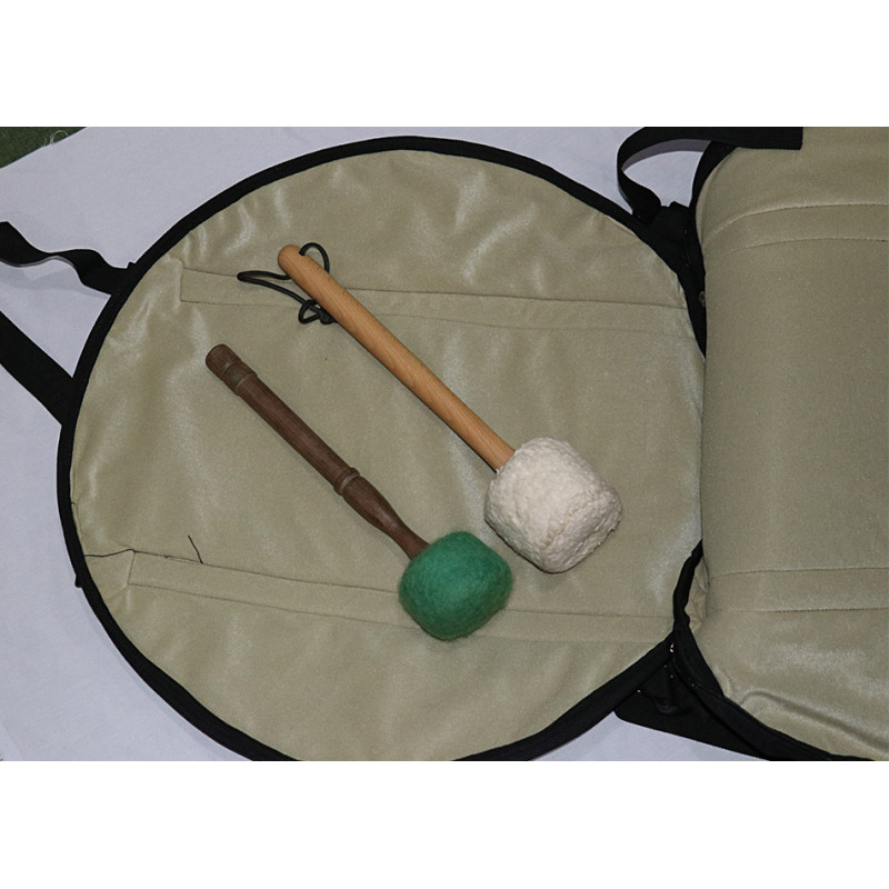 Gong bag (standard-soft) to carry gongs safely to balance body with double carry function - (For 105 cm Gong) 109 cm/ 43 Inch