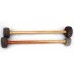 Singing Bowl DOUBLE  HEADED Mallet (Drumstick/Singing Bowl Stick) to play singing bowls essential - Medium/Large Size