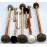 Singing Bowl DOUBLE HEADED Mallet (Drumstick/Singing Bowl Stick) to play singing bowls essential - Medium/Large Size