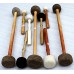 Singing Bowl DOUBLE  HEADED Mallet (Drumstick/Singing Bowl Stick) to play singing bowls essential - Medium/Large Size