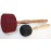 HARD FELT Mallet (Drumstick/Singing Bowl Stick) to play singing bowls essential - Small Size