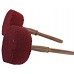 HARD FELT Mallet (Drumstick/Singing Bowl Stick) to play singing bowls essential - XX Large Size
