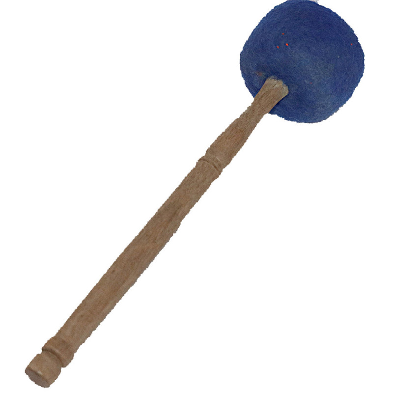 SOFT FELT Mallet (Drumstick/Singing Bowl Stick) to play singing bowls essential - Large Size