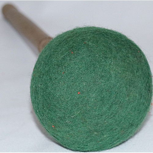 SOFT FELT Mallet (Drumstick/Singing Bowl Stick) to play singing bowls essential - Extra Large Size