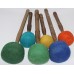 SOFT FELT Mallet (Drumstick/Singing Bowl Stick) to play singing bowls essential - Extra Large Size