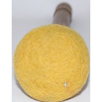 SOFT FELT Mallet (Drumstick/Singing Bowl Stick) to play singing bowls essential - XX Small Size SOFT FELT Mallet (Drumstick/Singing Bowl Stick) to play singing bowls essential - XX Small Size