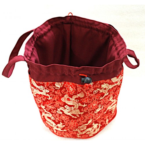 Solid Carry Bag  for Singing Bowls - Medium Size