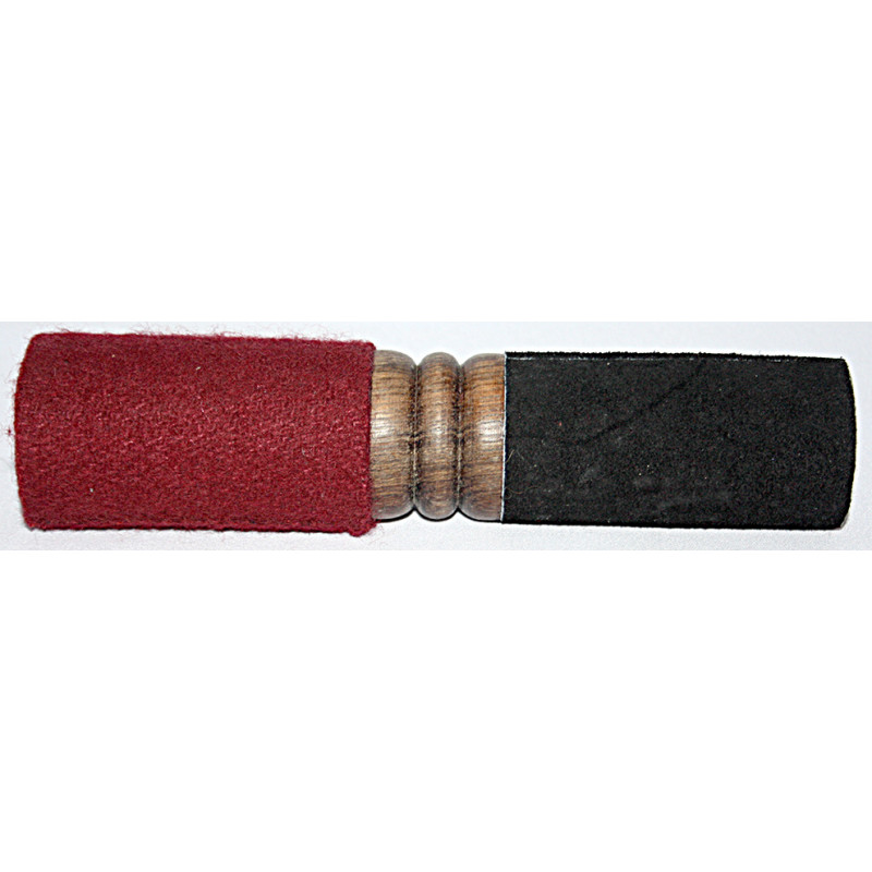 DOUBLE SIDED (MCE Standard with soft carpet)  RINGER (Beater/Leather stick/Singing Bowl Stick) to play singing bowls essential - Large Size