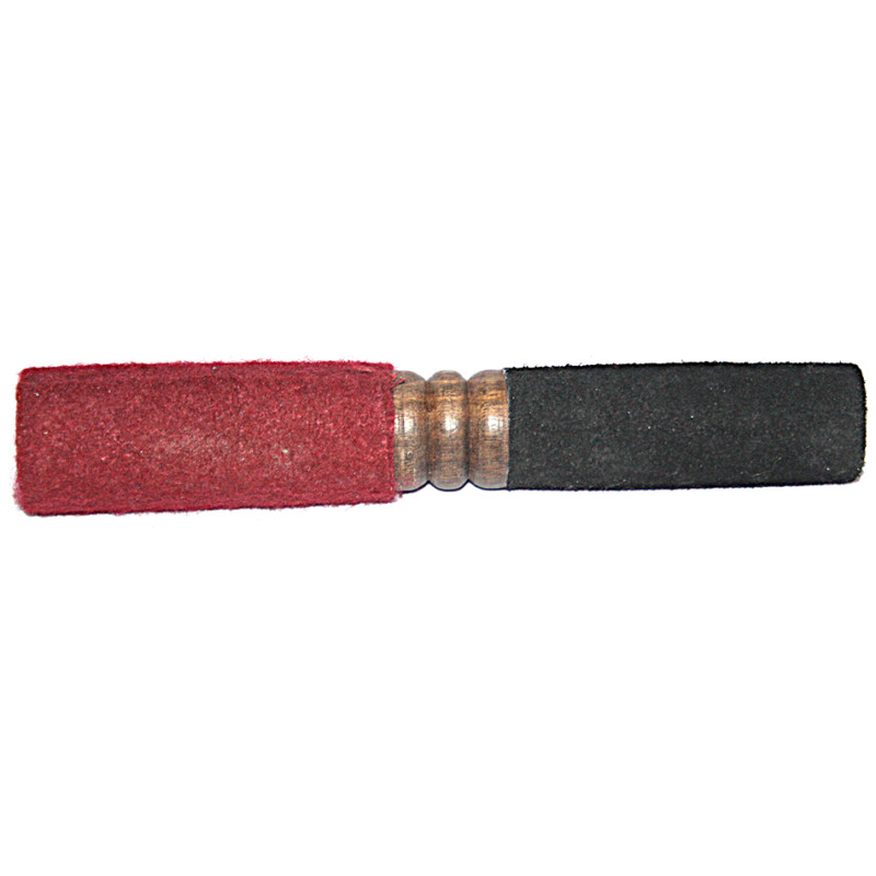 DOUBLE SIDED (MCE Standard with soft carpet)  RINGER (Beater/Leather stick/Singing Bowl Stick) to play singing bowls essential - Medium Size