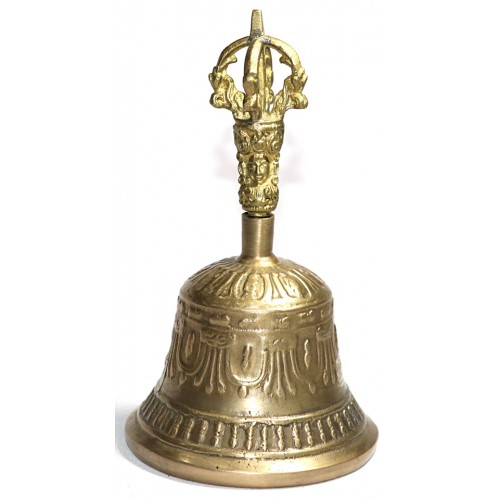 THETA - Healing, Planetary, Therapeutic, Dim Yellow, Deheraduni Bell - Medium Size