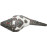 Metal Conch Shell (SHANKHA), powerful ancient healing (therapeutic) instrument-Hand work, Beautiful Design, White Color - Medium Size
