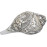 Ganesh Carving Conch Shell(SANKHA), powerful ancient healing (therapeutic) instrument, Hand work, White Color - Small Size