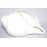 Plain Conch Shell (SANKHA), powerful ancient healing (therapeutic) instrument, Hand work, Coffee (Brown) color - Small Size