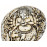 Ganesh Carving Conch Shell(SANKHA), powerful ancient healing (therapeutic) instrument, Hand work-White Color - Medium Size