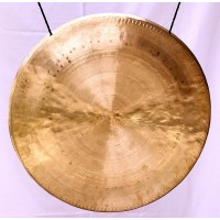 Tam Tam Nepali Gong Selected by Gong master Govinda Dhruba Tiwari - 50 cm/ 19.5 inch Tam Tam Nepali Gong Selected by Gong master Govinda Dhruba Tiwari - 50 cm/ 19.5 inch