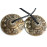Meditation,Theraputic, Deheraduni Tingshaw/Cymbal Eight Auspicious Dice Design - Medium Size