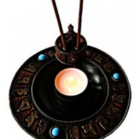 Incense and candle burner